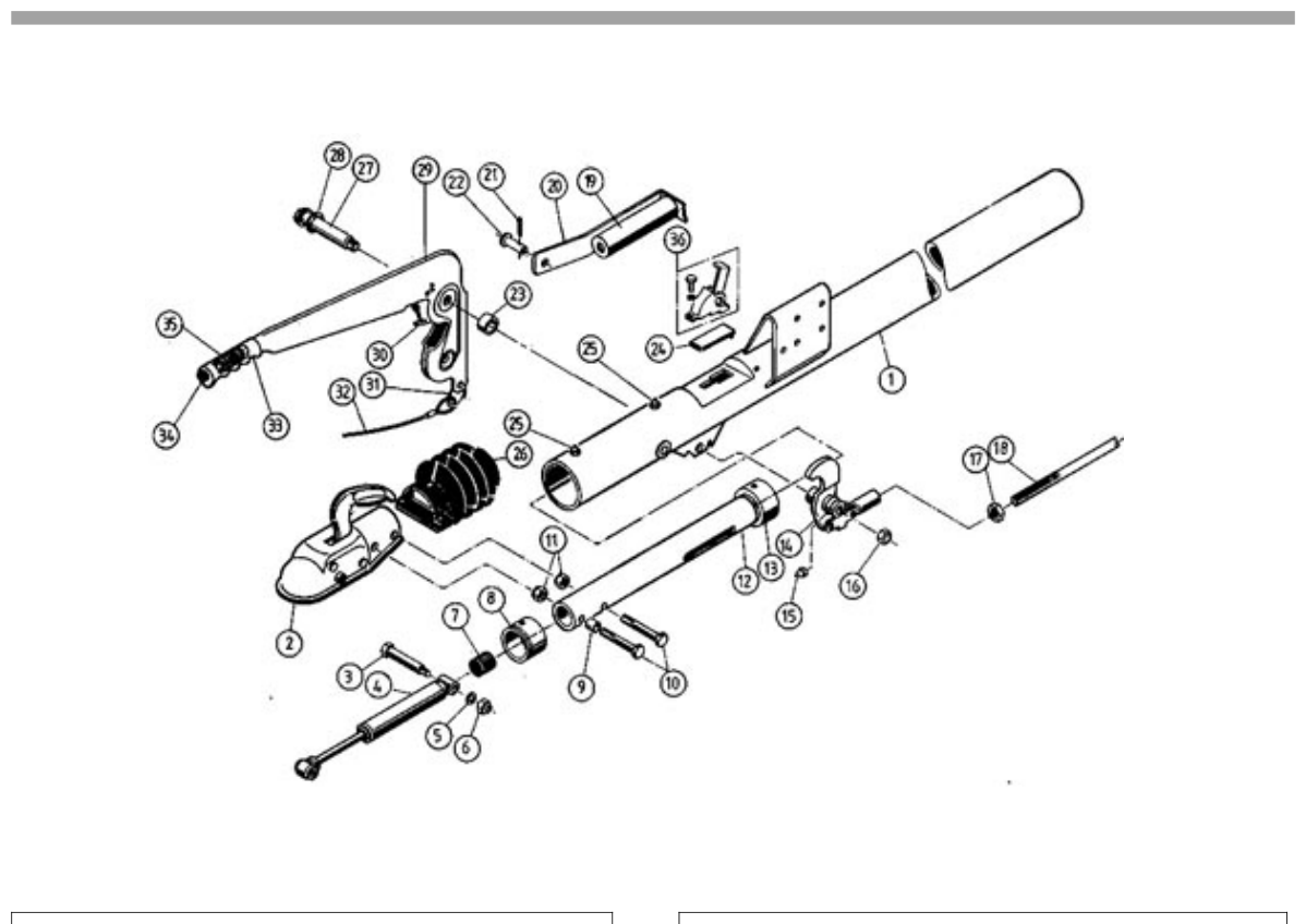 Vue éclatée Commande de freinage AL-KO 161 R Federspeicher bis 12/1988