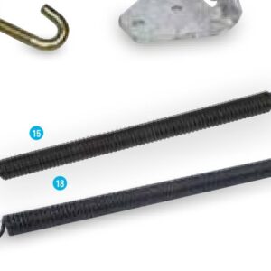 J-bolt support roue de secours Ifor Williams C00215