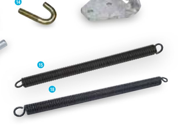 J-bolt support roue de secours Ifor Williams C00215