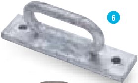 Poignée de levage Ifor Williams C05871