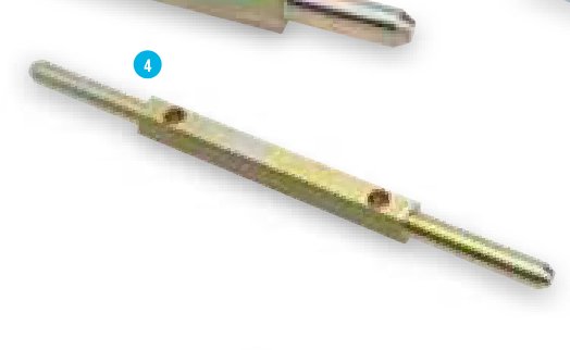 Barre pivot de ridelle latérale – centre Ifor Williams C07005