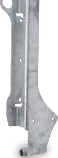 Récepteur de charnière de ridelle latérale gauche Ifor Williams AS7163