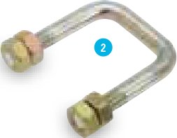 Point d&rsquo;arrimage simple Ifor Williams KX6318