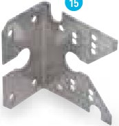 Support de feu antibrouillard Ifor Williams C11924