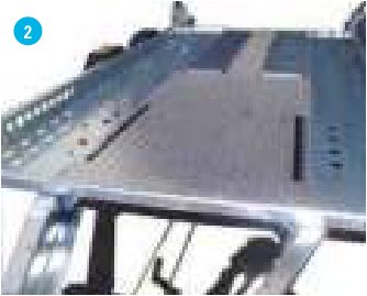 Kit plaque aluminium Ifor Williams KX5536