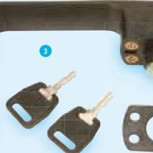 Assemblage de barre de verrouillage Ifor Williams AS0266