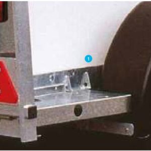 Support de protection arrière droit Ifor Williams C10308