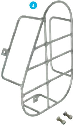 Grille de protection pour feux arrière Ifor Williams KX8612
