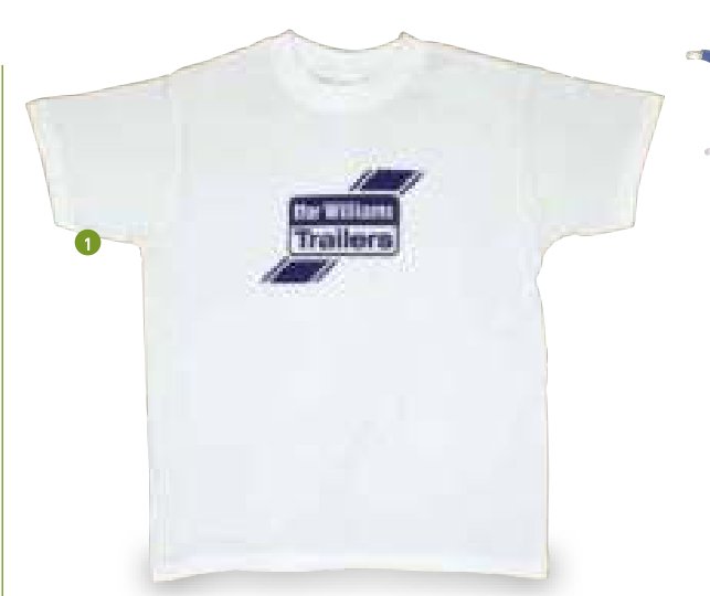 T-shirt adulte taille S Ifor Williams B0060S