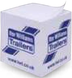 Bloc-notes carré 100mm Ifor Williams B0159