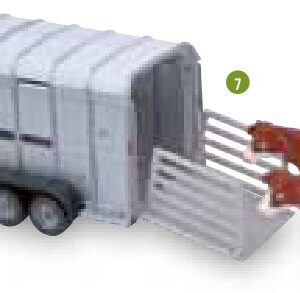 Jouet TA510G tri-essieu Ifor Williams B0191