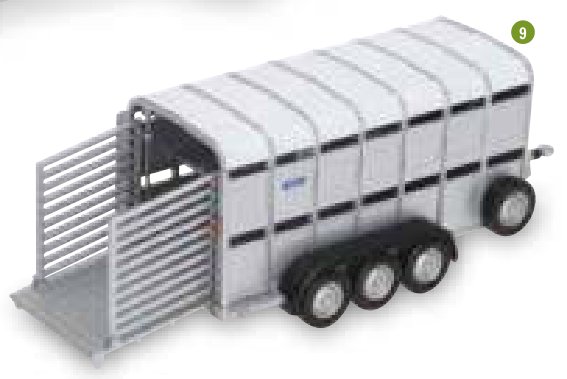 Jouet TA510G 14 tri-essieu Ifor Williams B0193
