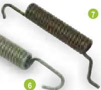 Ressort de support Ifor Williams P00048