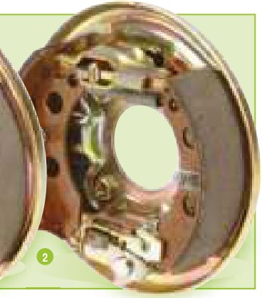Assemblage de frein complet Ifor Williams P00130