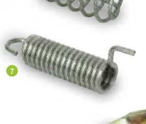 Ressort de frein Ifor Williams P0074