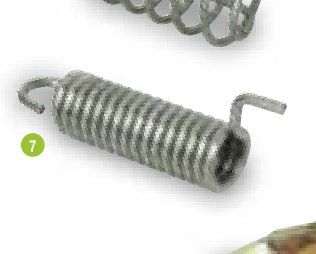 Ressort de frein Ifor Williams P0074