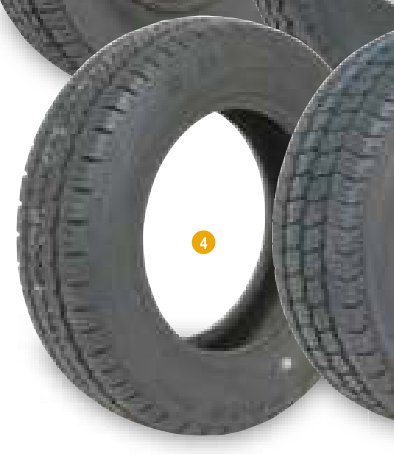 Pneu 155/70R12 Ifor Williams P0878T