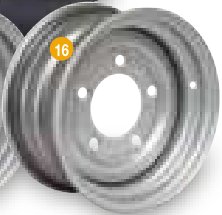 Centre de roue 6JX13 H2 5/6.5/114.5 ET+7 Ifor Williams P0820