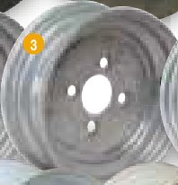 Centre de roue 3.5BX10 Ifor Williams P0864