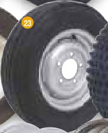 Roue complète 6.50R16C 10PR Ifor Williams P0888