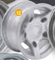 Centre de roue alliage Ifor Williams P08891ALC