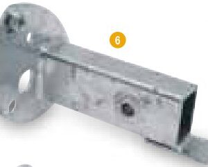 Support de roue de secours pour TB avec roues 10 » Ifor Williams AS7001