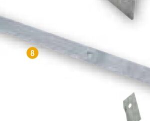 Support de roue de secours pour GX84 Ifor Williams C00371