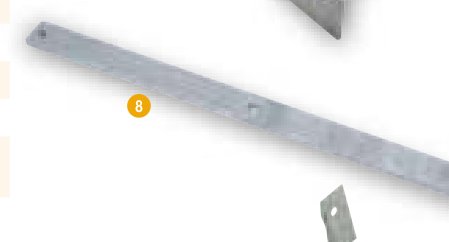 Support de roue de secours pour GX84 Ifor Williams C00371