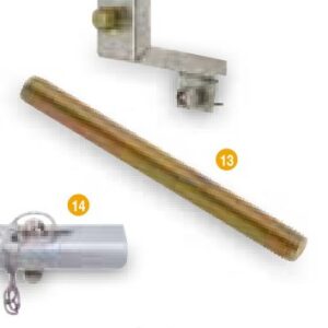 Support de roue de secours verrouillable Ifor Williams KX0795