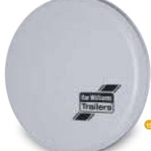 Couvercle de roue de secours rigide Ifor Williams P0885-SVR