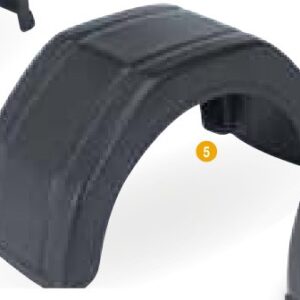 Garde-boue simple Ifor Williams P0605