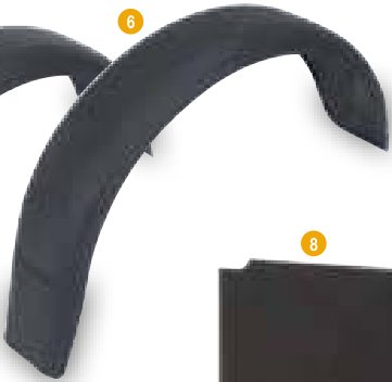 Bavette de pluie Ifor Williams C72584