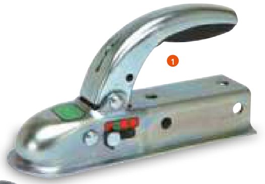 Tête d’attelage 750kg 50mm Ifor Williams P00355