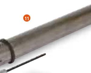 Tube de timon Ifor Williams P00871
