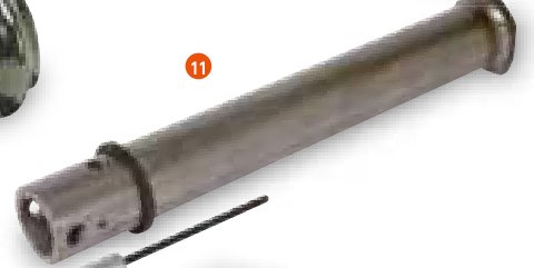 Tube de timon Ifor Williams P00871