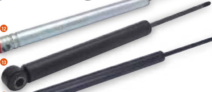 Amortisseur compatible avec tête d’attelage HU12 Ifor Williams P0279