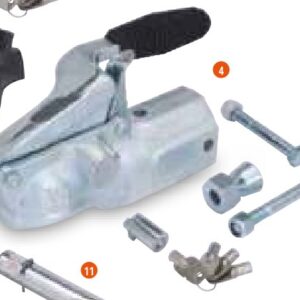 Tête d&rsquo;attelage de remplacement pour HU3HE Ifor Williams P02950