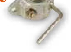 Support de serrage pour roue jockey et béquilles Ifor Williams P0209
