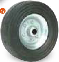 Tube d’axe pour roue jockey Ifor Williams P04744