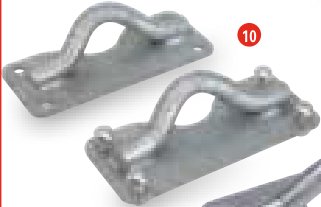 Kit patte d’arrimage Ifor Williams KS0204