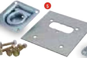 Kit anneau d’arrimage Ifor Williams KX0202