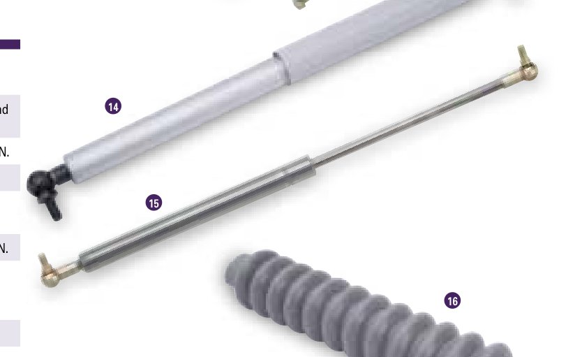 Soufflet de protection Ifor Williams P1192