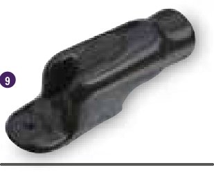 Cache de ressort de rampe Ifor Williams C70311