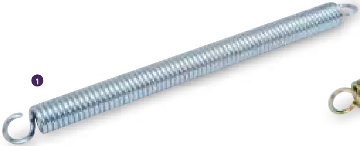 Ressort de rampe Ifor Williams P1159