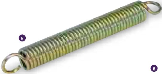 Ressort de rampe Ifor Williams P1167