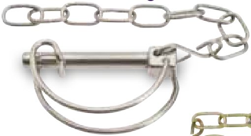 Goupille en acier inoxydable Ifor Williams P1098