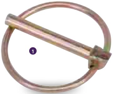 Goupille de stockage Ifor Williams P1110/LS