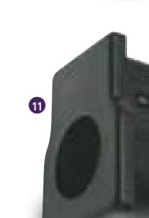Insert de capot de porte Ifor Williams C75363