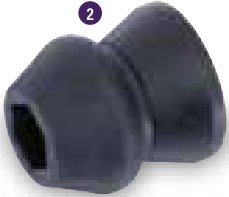 Support de porte (mâle) Ifor Williams P1012M