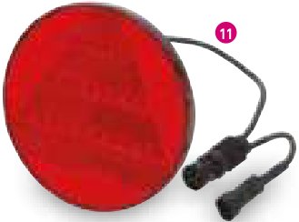 Feu LED combiné Ifor Williams P1880